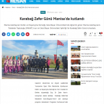 Karabağ Zafer Günü Manisa'da kutlandı
