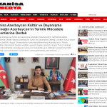 Manisa Azerbaycan Kültür ve Dayanışma Derneğin Azerbaycan’ın Terörle Mücadele Önlemlerine Destek