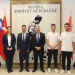 Manisa Azerbaycan Kültür ve Dayanışma Derneğinden Müdür Fahri Aktaş’a ziyaret