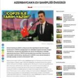 AZERBAYCAN’A EV SAHİPLİĞİ ÖVGÜSÜ!