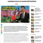 AZERBAYCAN’A EV SAHİPLİĞİ ÖVGÜSÜ!