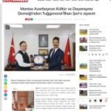 Manisa Azerbaycan Kültür ve Dayanışma Derneği’nden Tuğgeneral İlhan Şen’e ziyaret
